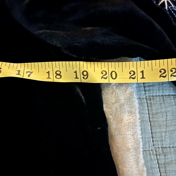 Johnny Was Eden Voyager Silk Velvet Black Button-Up Tunic Jacket - Picture 11 of 14